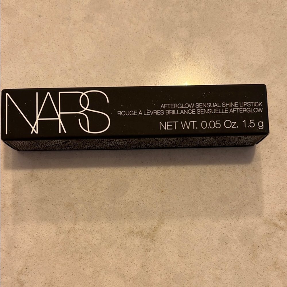NARS Afterglow Shine Lipstick in Black